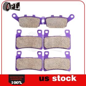 Ap99114le336er Front And Rear Carbon Fiber Brake Pads For 2001-2006 2003 Honda Cbr600f4i