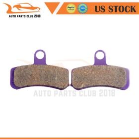 10032936 Front Carbon Fiber Brake Pads For Harley-davidson Sportster Dyna Softail 1pair