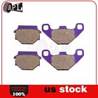 10032618 Front Rear Carbon Fiber Brake Pads For Polaris 4x4 Ho Sportsman 400 2011-2013