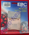 Fa348hh Fzs Yamaha Fz1 1000 Sintered Pads Double 01-05 Fzs1000 Rear Brake Ebc