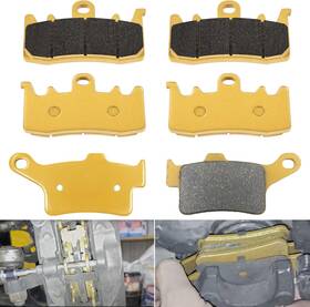 Gp2132 G-power Front Rear Brake Pads For Can-am Spyder Rs Rs-s Rt Rt-s St F3 F3-s F3-t 3 Sets