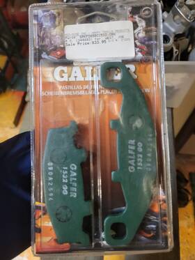 1532gg Galfer Brake Pads For Kawasaki Concours Front 1532 Green