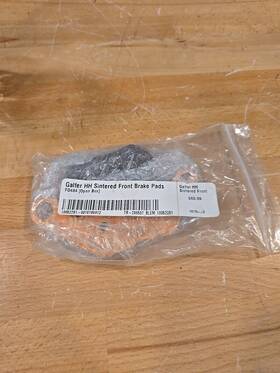 Fd484 Galfer Brakes Fd174/fd179 Hh Sintered Brake Pads Front Set Left And Right Pair