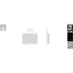 Fd441g1396 Galfer Brakes Hh Sintered Brake Pads - Rear G1396