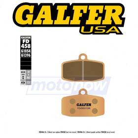 52cr Galfer Brakes Mn/52cr Front Hh Sintered Brake Pads For 2015 Ktm Freeride 250 R - Kn