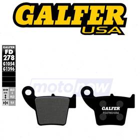 60fa Galfer Brakes Mn/60fa Rear Semi-metallic Brake Pads For 2004-2017 Honda Crf250x - Px 60fa Galfer Brakes Mn/60fa Rear Semi-metallic Brake Pads For 2004-2017 Honda Crf250x - Px
