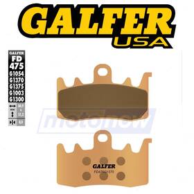 Aj14 Galfer Brakes Mn/aj14 Front Hh Sintered Brake Pads For 2013-2017 Bmw R1200gs - Oo