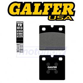Ap1h Galfer Brakes Mn/ap1h Rear Semi-metallic Brake Pads For 1990-1995 Bmw K75 - Bj