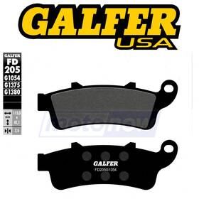 B2rn Galfer Brakes Mn/b2rn Front Semi-metallic Brake Pads For 1997-2003 Honda Cbr1100xx Or