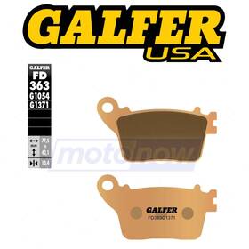 Galfer Brakes Mn/e289 Rear Hh Sintered Brake Pads For 2015 Kawasaki Zx636 Ninja Ro