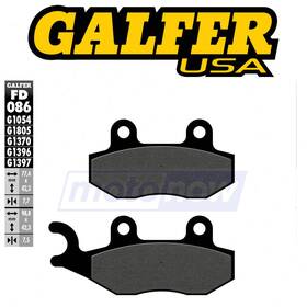 M1yq Galfer Brakes Mn/m1yq Front Semi-metallic Brake Pads For 2013-2014 Triumph Tiger Qv
