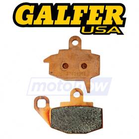 Mf47 Galfer Brakes Mn/mf47 Front Hh Sintered Brake Pads For 1987-2007 Kawasaki Klr650 - Am