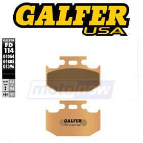 R5we Galfer Brakes Mn/r5we Rear Hh Sintered Brake Pads For 1996-2014 Suzuki Dr650se - Ok