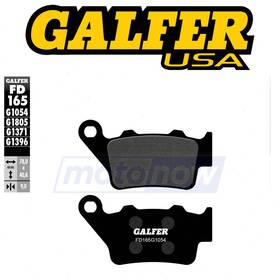 R8sh Galfer Brakes Mn/r8sh Rear Semi-metallic Brake Pads For 2018 Bmw R1200gs Adventure - Nr