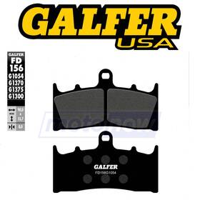S3n3 Galfer Brakes Mn/s3n3 Front Semi-metallic Brake Pads For 2006 Kawasaki Zzr 600 - Xa