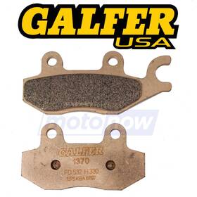S98c Galfer Brakes Mn/s98c Rear Hh Sintered Brake Pads For 2018-2019 Kawasaki Ex400 Ninja Hw