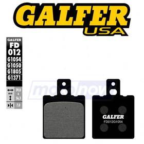 998s Galfer Brakes Mn/sm1n Rear Semi-metallic Brake Pads For 2002 Ducati Bostrom - Sg