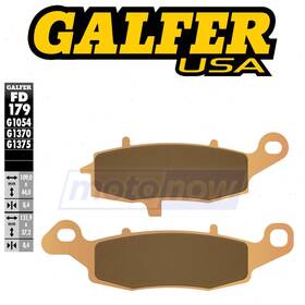 Sm2x Galfer Brakes Mn/sm2x Front Left Hh Sintered Brake Pads For 1998-2002 Suzuki Gsx750f No