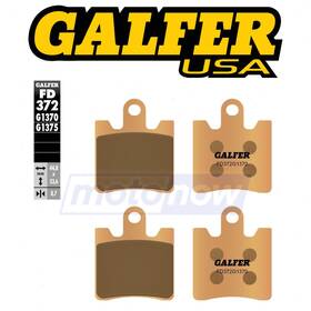 1370 Galfer Brakes Mn/ve2w Front Hh Sintered Brake Pads For 2014-2017 Yamaha Kj