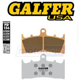 X4wq Galfer Brakes Mn/x4wq Front Hh Sintered Brake Pads For 2000-2003 Kawasaki Zx1200 Lq