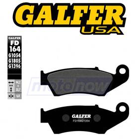 Zj8z Galfer Brakes Mn/zj8z Front Semi-metallic Brake Pads For 2015 Beta 350 Rr Efi - Br