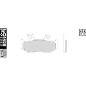 Fd063g1054-cl77 Galfer Semi-metallic Brake Pads - Front G1054 Fd063g1054