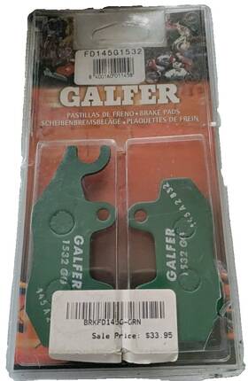 Fd145g1532 Galfer Motorcycle Brake Pads