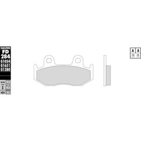 Fd284g1054 Galfer Semi-metallic Brake Pads - Rear G1054