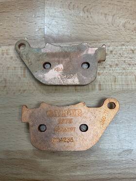 Fd340g1375 Galfer Hh Sintered Compound Rear Brake Pads Harley Xl Anniversary -
