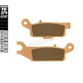 Fd379g1397 Galfer Hh Sintered Brake Pads -