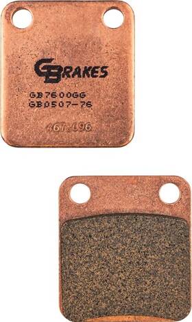 Gbrakes Gb0507-76 Hh Sintered Brake Pads #gb0507-76 For Kawasaki/suzuki/honda
