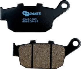 Gbrakes Gb0508-69 Semi-metallic Brake Pads Rear #gb0508-69 For Buell/honda/triumph