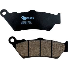 Gb0531-70 Gbrakes Hh Sintered Brake Pads - Front / 70 Series