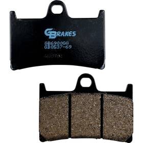 Gb0537-69 Gbrakes Semi-metallic Brake Pads - Front / 69 Series Gb0537-69 Gbrakes Semi-metallic Brake Pads - Front / 69 Series