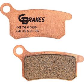 Gb0553-76 Gbrakes Hh Sintered Brake Pads - Front / 76 Series