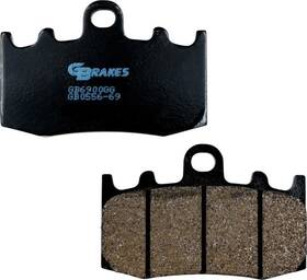 Gbrakes Gb0556-69 Semi-metallic Brake Pads Front #gb0556-69 Bmw