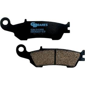 Gb0580-69 Gbrakes Semi-metallic Brake Pads - Front / 69 Series