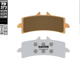 Gb0584-75 Gbrakes Hh Sintered Ceramic Compound Front Brake Pads