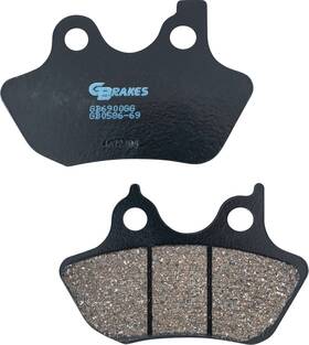 Gb0586-69 Gbrakes Brake Pads - Semi-metallic/ceramic Front/rear