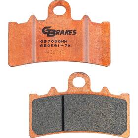 Gb0591-70 Gbrakes Hh Sintered Brake Pads - Front / 70 Series