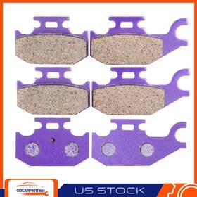 Gd836023c01 Gdcarpartsin Fits 2003-2006 Bombardier 4x4 Ho Outlander 400 3 Pair Brake Pads Replacement