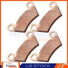 Gd992638m Gdcarpartsin-motors Fits Polaris Brutus Ranger Xp 900 Sportsman Ace 2 Pairs Brake Pads Front/rear