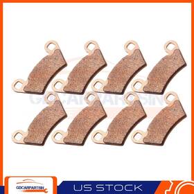 Gd992639m Gdcarpartsin-motors Fits Polaris Sportsman Ace 2x4 Ranger 500 4 Pairs Brake Pads Front And Rear