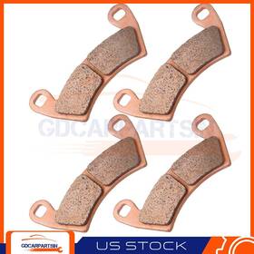 Gd992641m Gdcarpartsin-motors For Polaris 2x4 Ranger 500 Rzr 4 800 4x4 Efi 2 Pairs Brake Pads Front