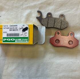 C240c2300000 Genuine Scooter Co. Front Brake Pads Buddy 125/150/170i Hooligan 170i