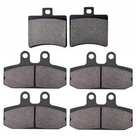Gfyship 768604513134 For Derbi Rambla 300 I 2010-2012 Motorcycle Front Rear Brake Pads Disks