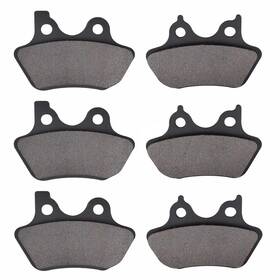 Gfyship 768604515824 For Harley Sportster Xl883r 100th Anniversary Edition 2003 Front Rear Brake Pads