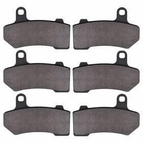 Gfyship 768716589942 For Harley-davidson Flhtcutg Tri Glide Ultra Classic Trike 2009-2013 Brake Pads