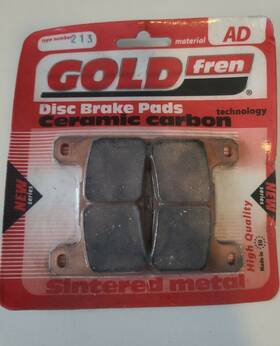 213-ad Goldfren 2004 -05 06 07 Suzuki Gsxr1000 750 600 Front Ceramic Brake Pads Gold Fren 213