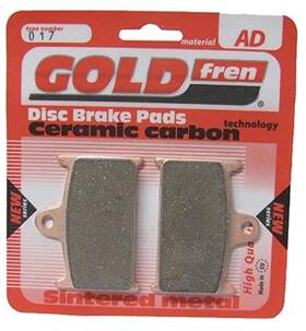 Ad-017 Goldfren Disc Brake Pads Ceramic Carbon Tech New